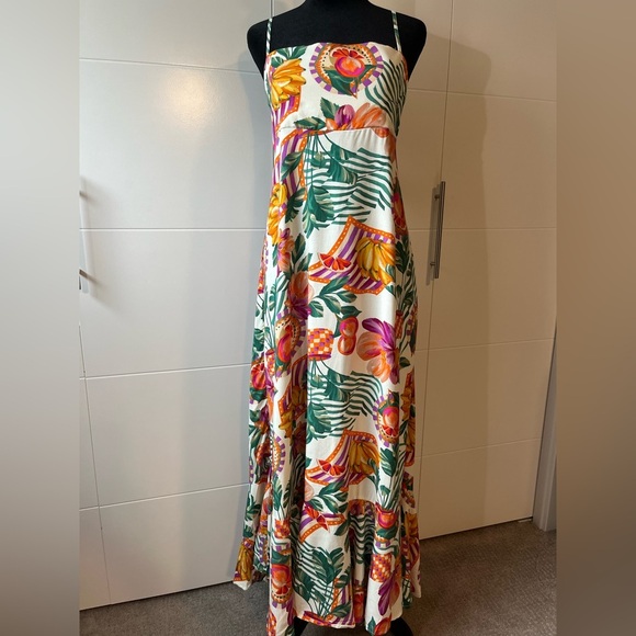 NWT Paper Heart Anthropologie Tie-Back Dress Size L - Picture 3 of 11